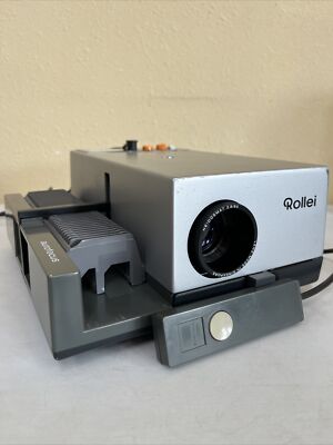 ローライ　スライドプロジェクター　P350A Rollei P350A Slide Projector With Remote and Slide Cartridge
