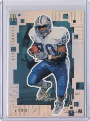 1999 Upper Deck MVP Dynamics #D11 Barry Sanders - Photo 1/2