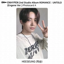 Enhypen 2nd Studio Album ROMANCE:UNTOLD Engene Ver Photocard Cover Custom Photo