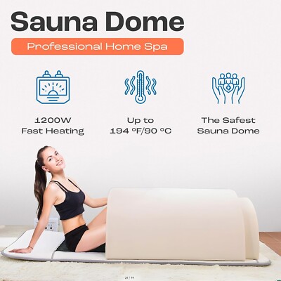 Infrarotsauna Infrarotkabine Sauna Infrarot Wärmekabine Mobile Heim-Dampfsauna