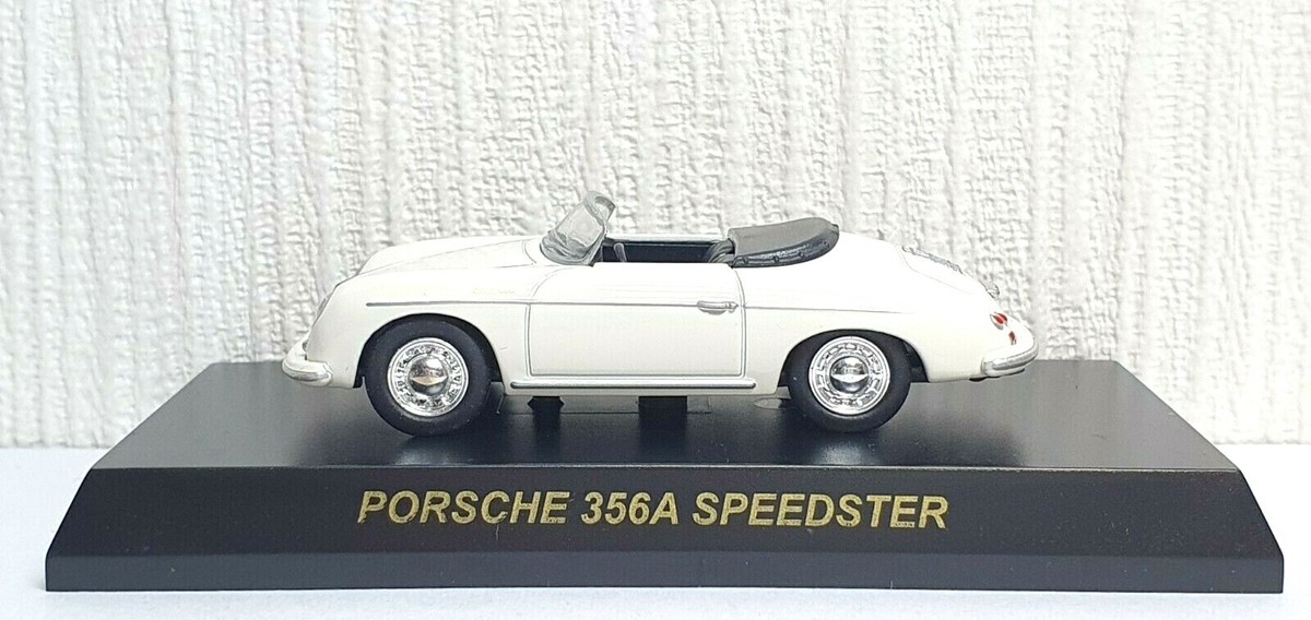 1/64 Kyosho PORSCHE 356A SPEEDSTER WHITE diecast car model