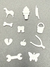 11 Funatomy Ailment Body Parts Original Pieces for 1999 Operation Game