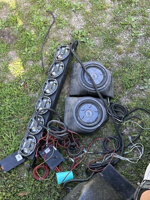 Can Am X3 Party Bar With 2 10 Inch Under The Seat Subs Works Great