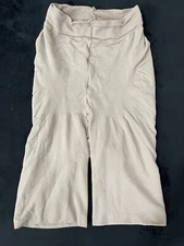 SPANX Power Panties Mid-Thigh Shaper Tummy Control Nude Size D   00416