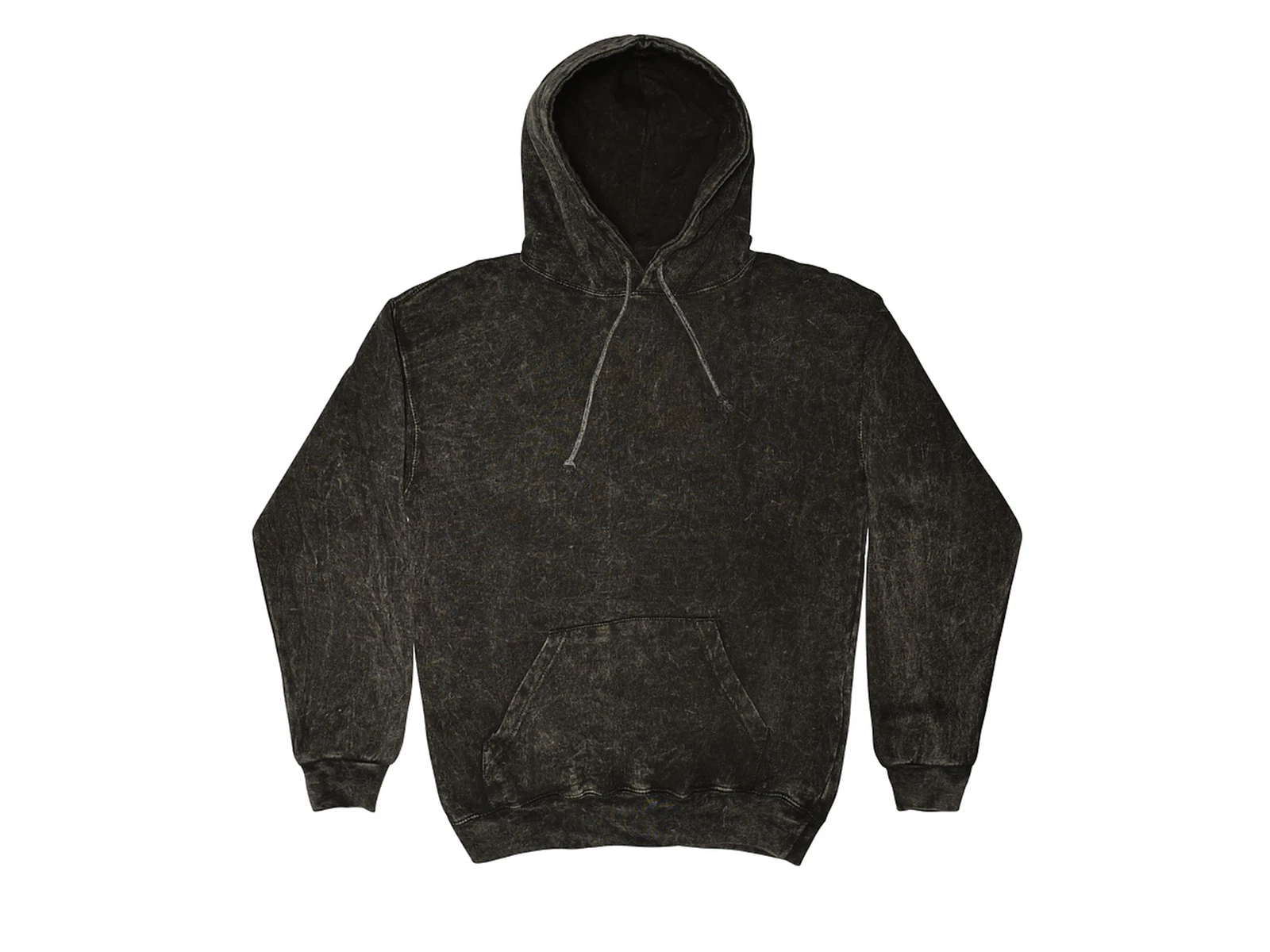 Vintage Mineral Wash Black Hoodie S- 3XL Long Sleeve Pockets No Zipper Cotton
Opens in a new window