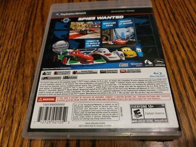 TESTED & WORKING CARS 2 PLAYSTATION 3 PS3 complete