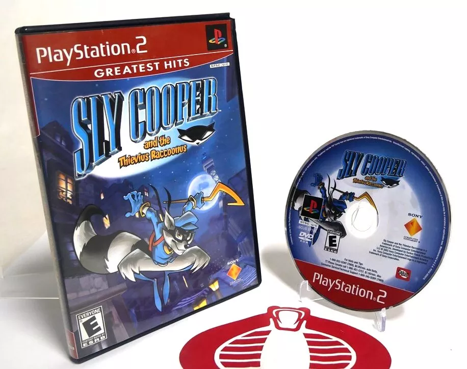 PlayStation 2 Sly Cooper And The Thievius Raccoonus Video Game 2002 Sony