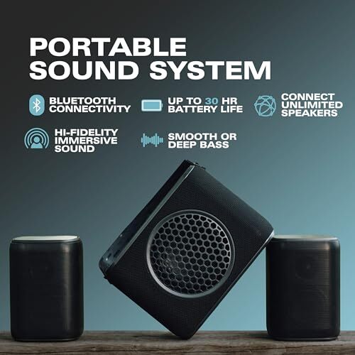 Stadium 2: 2.1 Bundle - Immersive, connectible, Two Speakers and One Subwoofer - Picture 3 of 7