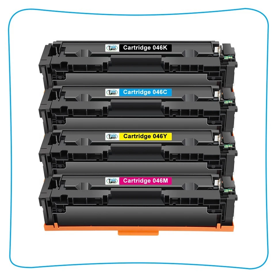 4x 046 Toner Cartridge for Canon imageCLASS MF731cdw MF733cdw MF735cdw LBP654Cdw - Image 2 of 4