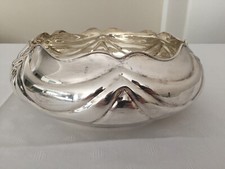 GREGGIO Italien - Antike Schale massiv 800er Silber *29PD Art Déco um 1930 631g