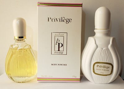 PRIVILEGE by Parfums Privilege ~ 2PC Set, Eau de Toilette 3.3oz & Powder 6oz