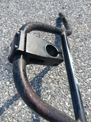 Redline Handlebar Bmx Mx449 28" X 7.5" Rise HollowPoint Redline Stem! 1 - 1/8" - Picture 13 of 17