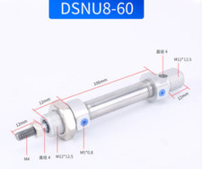 New 1PC DSNU-8-60-P-A Double Acting Mini Pneumatic Components Cylinder