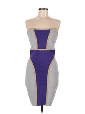 Sexy Bodycon Purple  Dress for Date Night