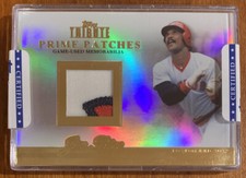 Jim RICE🔥2012 Topps Tribute Certified Prime Patches #PP-JR 23/24 NM Red Sox📈