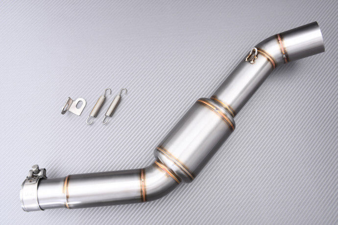 Remplacer le raccord rouillé par le tube intermédiaire 51 mm pour CFMOTO NK 650