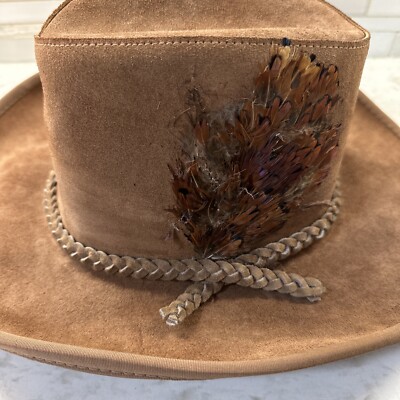 Skullys Vintage Leather Cowboy Hat Vintage Men main image 3