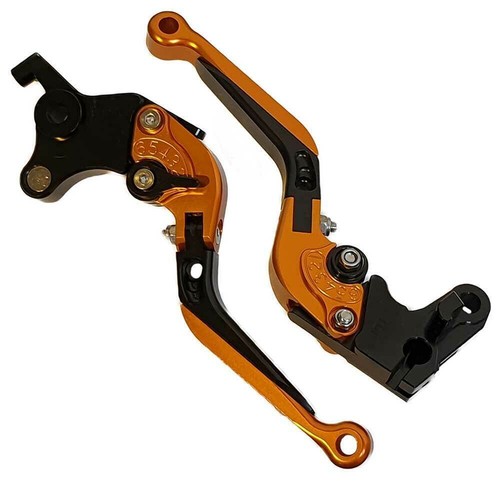 KTM 1290 Superduke R 2014-2025 | Adjustable Clutch Brake Lever Set Orange/Black - Picture 6 of 9