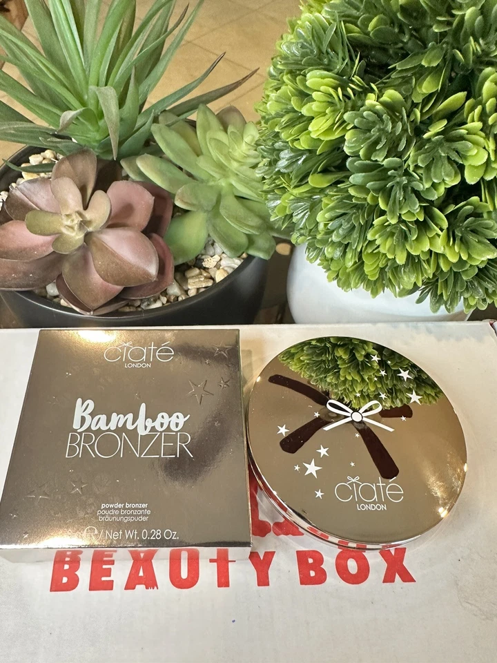 Ciate London Bamboo Mattifying Powder Bronzer ARUBA *8g/.28oz FULL Sz NIB - Image 3 of 3