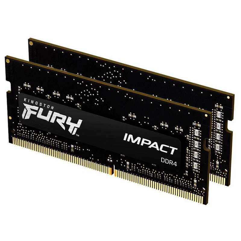 Lot FURY Impact DDR4 RAM 32 16 8GB 3200MHz 2400 2666MHz SODIMM Memory 260Pin - Image 2 of 4