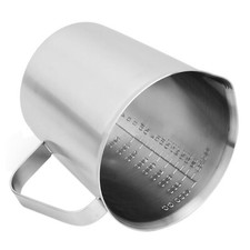 1 L Messbecher Edelstahl Me?becher Me?kanne m/ Messskalen ML&Ounce Restaurants
