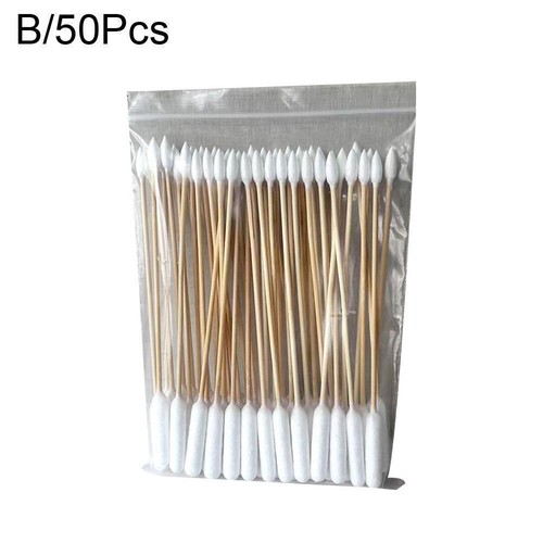 50PCS Dog Ear Cleaner Cotton Buds Sticks Ear Wax Removal Healthcare Cotton A2J8 - Picture 19 of 21