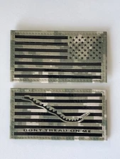 Infrared NWU AOR2 Reverse US Flag & DTOM Patch Set DEVGRU SEAL IR