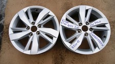 1x Alufelge 15 Zoll 5.5" 5x100 40ET Glanz Silber 2G0601025N VW Polo Rim Wheel