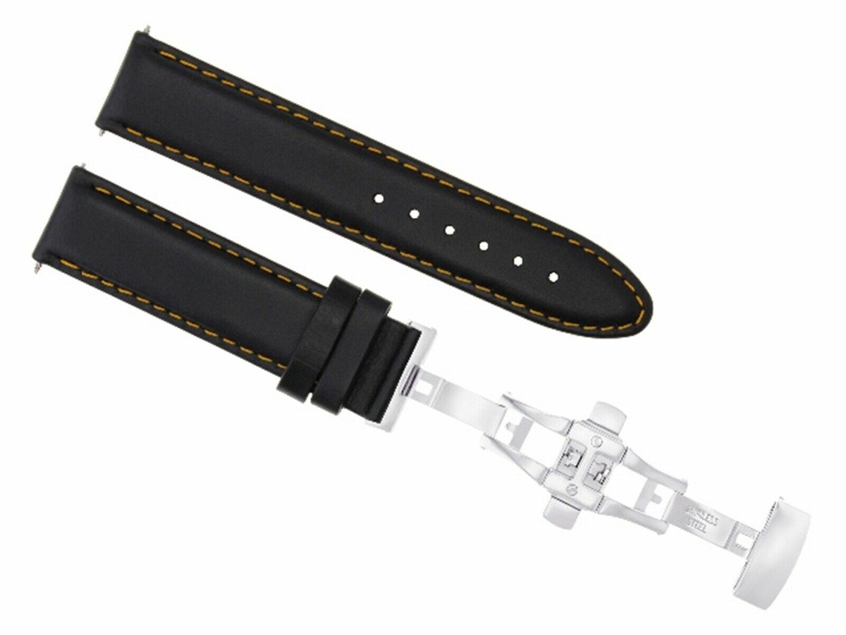 20MM LEATHER WATCH BAND STRAP SMOOTH FOR JAEGER LECOULTRE