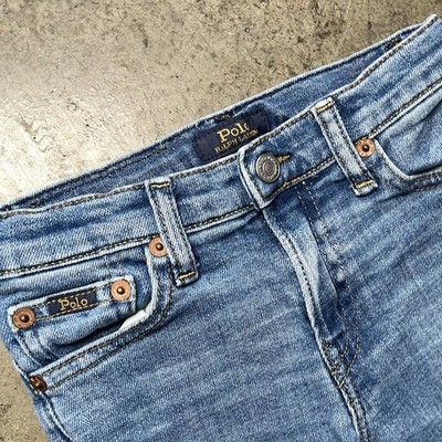 Polo Ralph Lauren Boys Jeans Sullivan Slim Jeans Size 5 Light Wash Denim Kids