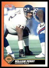 1991 Score William Perry Chicago Bears #390