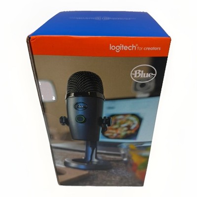 NEU VERSIEGELT Blue Yeti Nano USB Mikrofon Grau Streaming Podcast Gaming