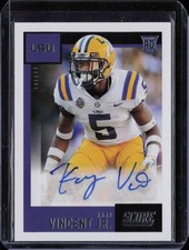 2021 Panini Chronicles Draft Picks Kary Vincent Jr. Score Rookie Autographs