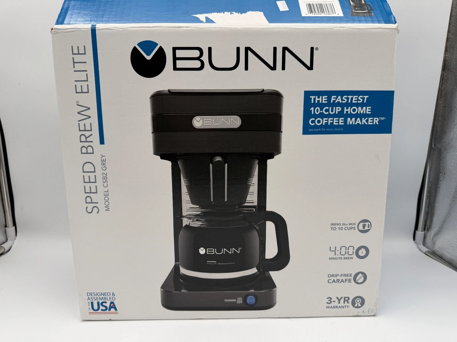 BUNN SBS-G Speed Brew Select Coffee Maker
Opens in a new window or tab