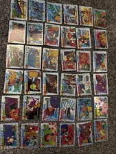 Pokemon Vending Prism Sticker Cards, Set Of 36, Holographic Vintage Charizard