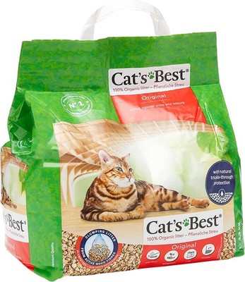 Cats Best Original Katzenstreu Holz klumpend spülbar Geruchskontrolle 10L & 30L