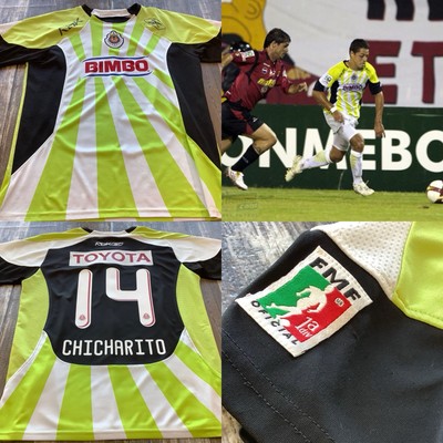 Guadalajara Chivas Mexico Futbol Soccer Reebok Used Jersey