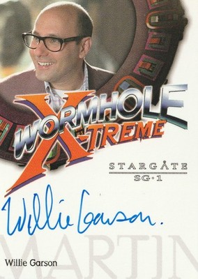 STARGATE SG-1 SEASON 5 (2003) - WXA6 WILLIE GARSON (MARTIN LLOYD) AUTOGRAMMKARTE