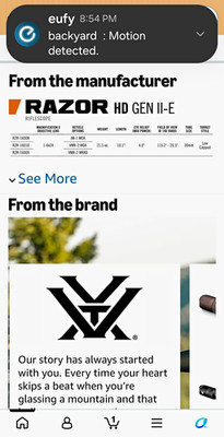 Vortex Razor HD Gen II-E 1-6x24 Illuminated VMR-2 MOA SFP 30mm RZR-16010