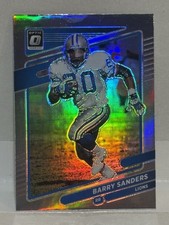 🏈 2021 Donruss Optic Barry Sanders Silver Prizm #87 Lions OSU