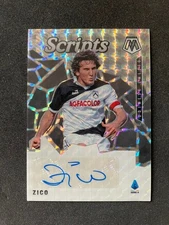 2020-21 Panini Mosaic Zico Autograph Card Udinese Midfielder S-Z