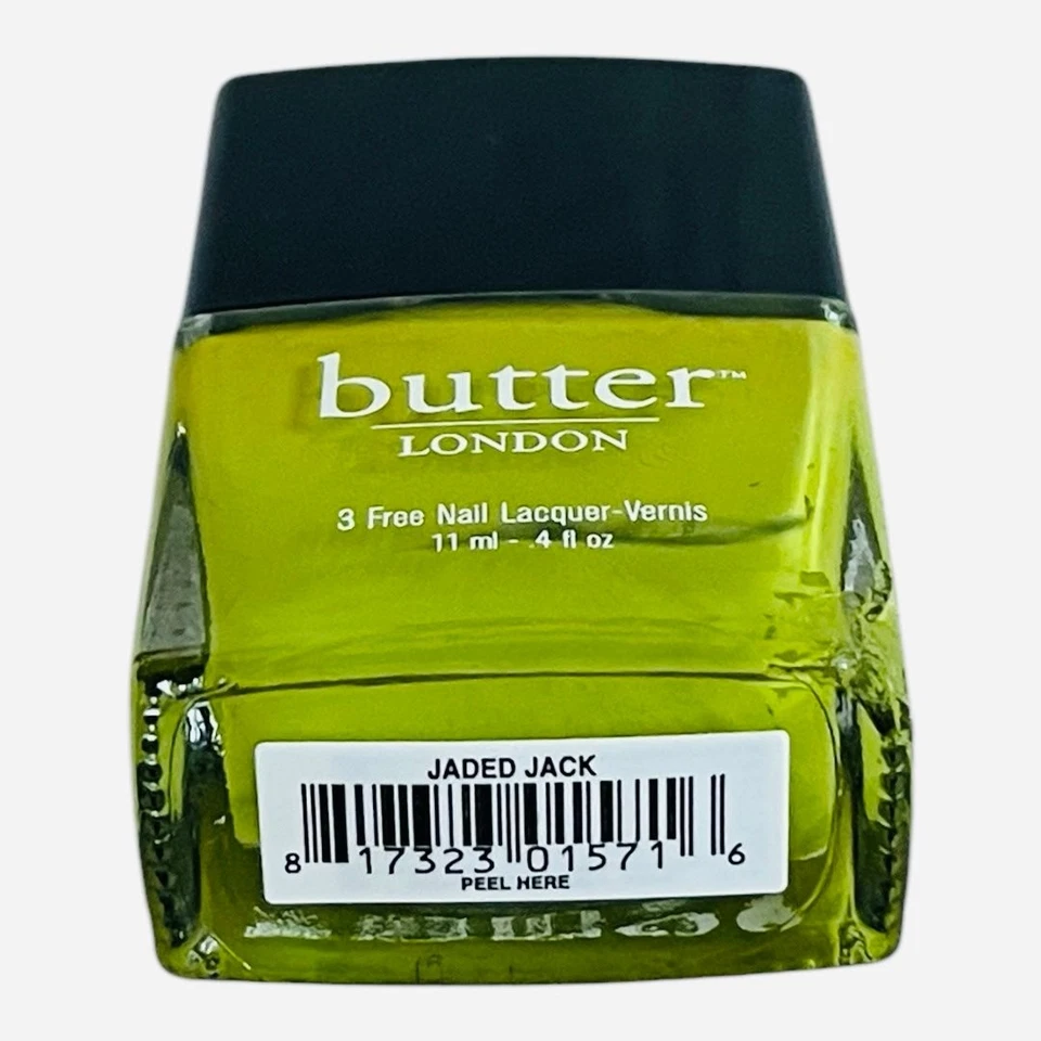 Esmalte de uñas BUTTER LONDON JADED JACK verde 0,4 fl oz artículo de exhibición Foto 2 de 3
