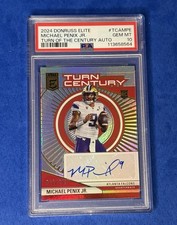 2024 Donruss Elite - Michael Penix Jr. Auto  #TCA-MPE /299 PSA 10