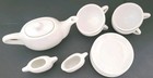 Children's 12 Piece White China Mini Size Play Tea Set For Four — photo 1