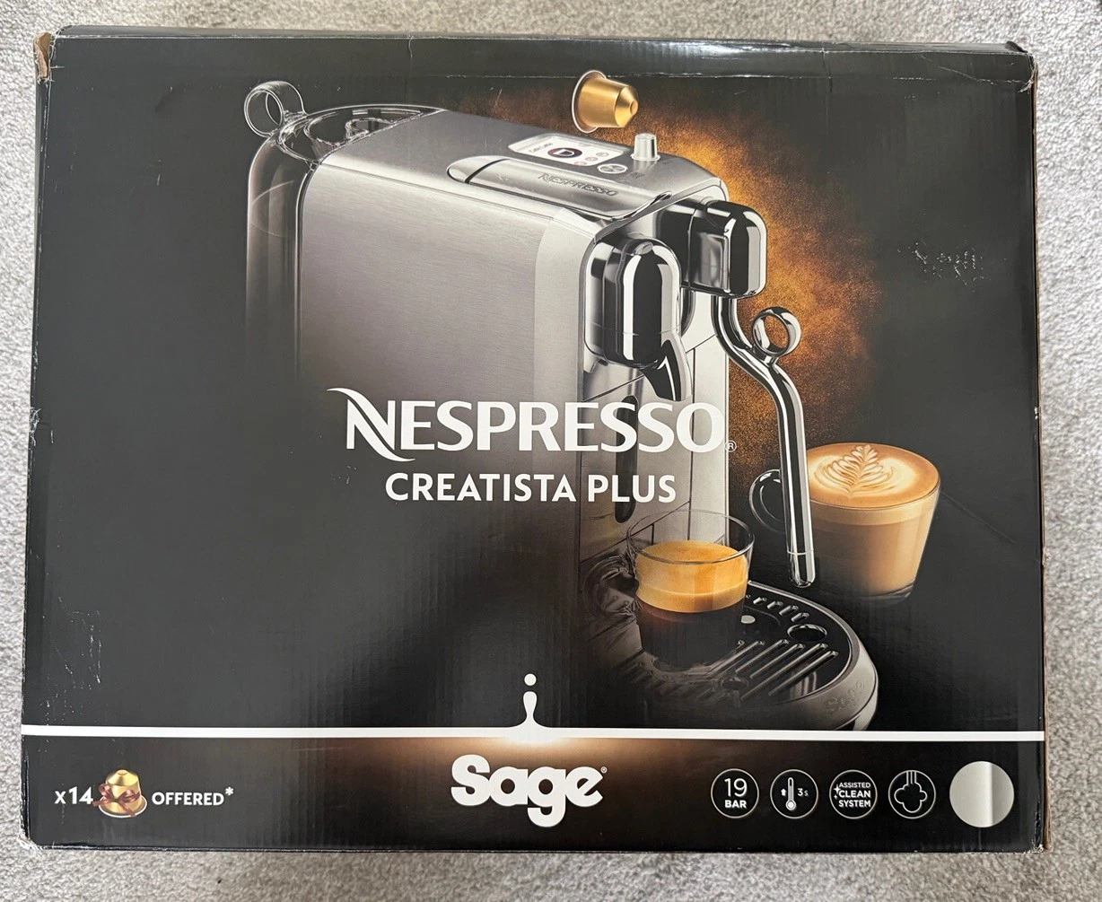 SAGE Nespresso Creatista Pro Coffee Machine
Opens in a new window or tab