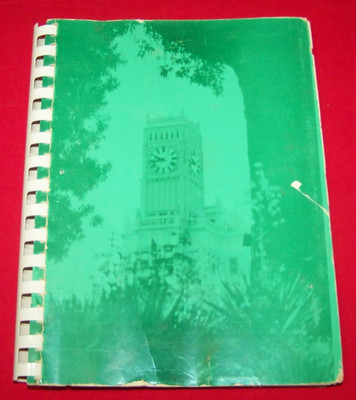 Lamar Life Insurance Company Cookbook  Jackson Mississippi 1960 Lamar Life
