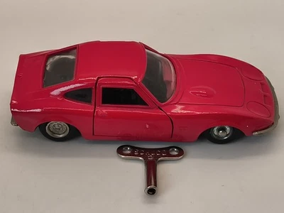 OPEL GT ROT MIT SCHLÜSSEL SCHUCO AUTOMATIC RACER 1048 GERMANY 70erJAHRE - Bild 1 von 4