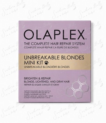 Olaplex Unbreakable Blondes Mini Kit Hair Repair Set MSRP $30 | NIB