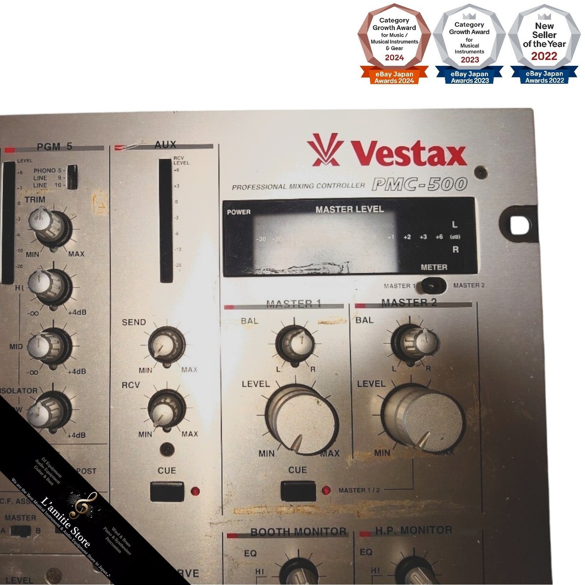 Vestax PMC-500 Professional Mixing Controller Analog DJ