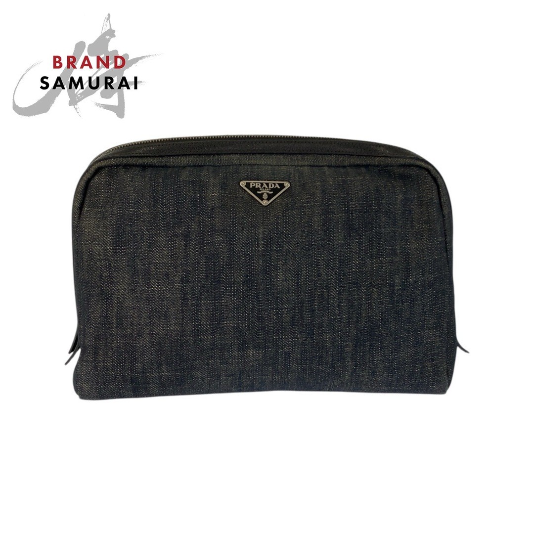 Excellent condition PRADA triangular logo plate b… - image 1